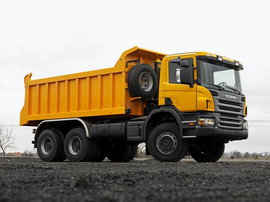  Scania P380 6x6 Tipper 2004 года  (фото 6 из 7)
